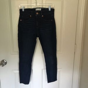Loft dark blue skinny Jeans